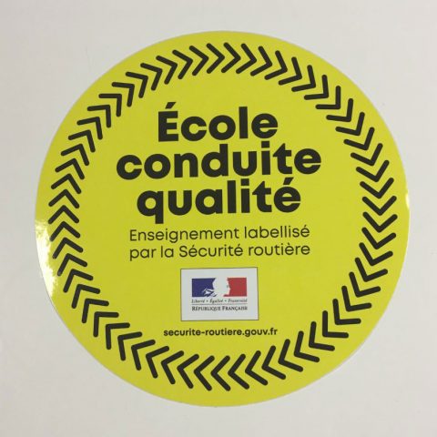 Label « École conduite qualité »